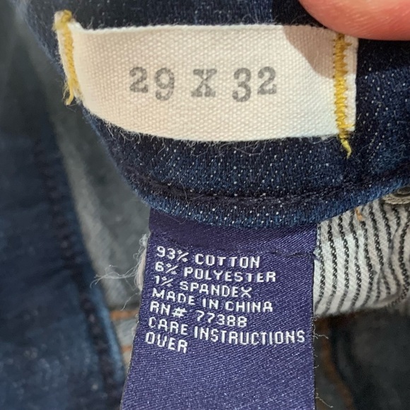 MADEWELL the SKINNY SKINNY JEANS. DARK WASH. SIZE WOMEN'S 29x32 **flawed** - Picture 8 of 9